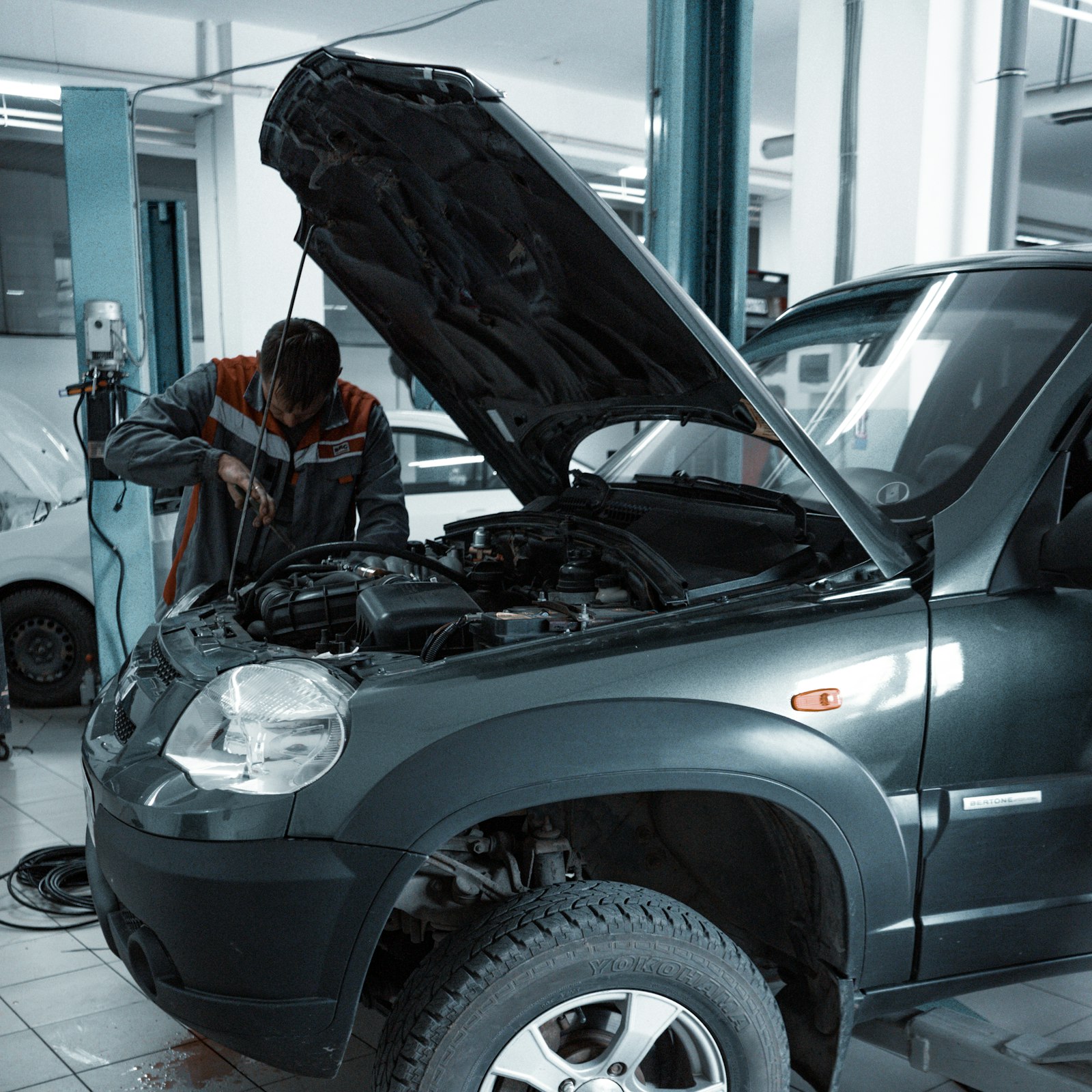 Fahrzeugdiagnose in der Werkstatt